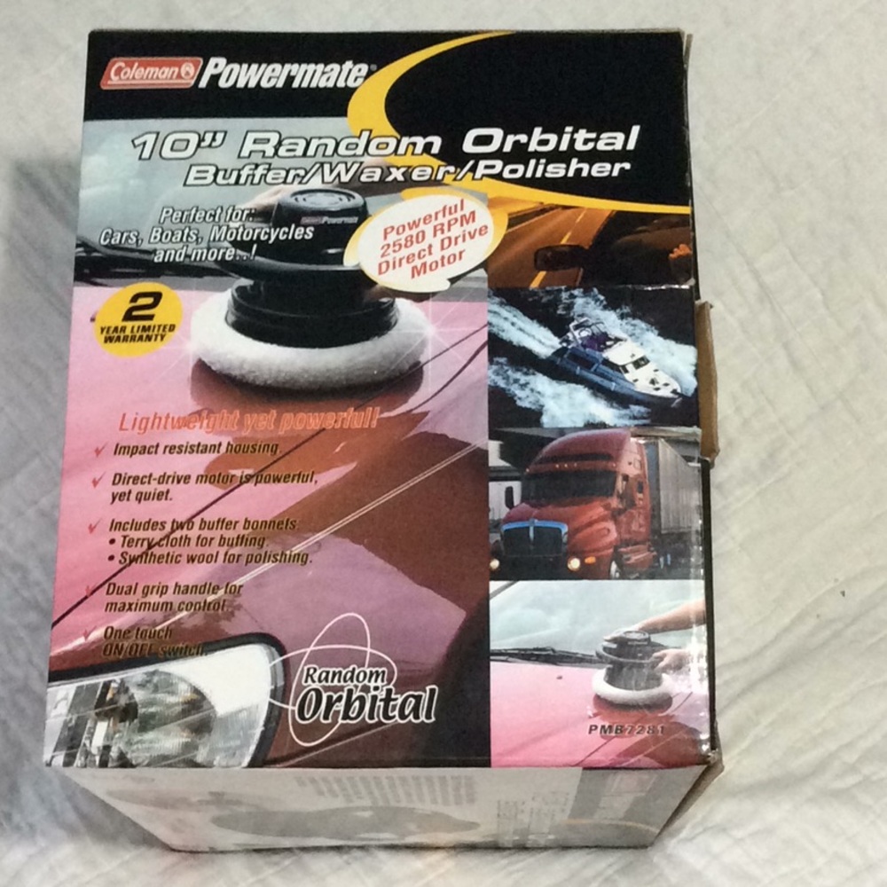 10” Random Orbital Buffer/Waxer/Polishet. M172